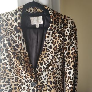 DYNAMITE Cheetah Print Blazer
